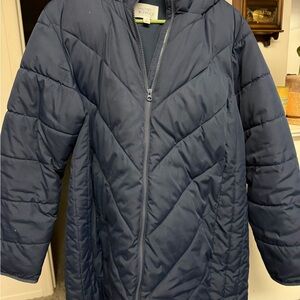 Market & Spruce Black Quilted Jacket